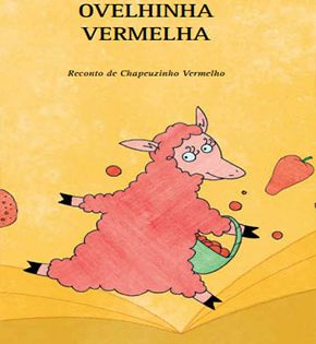Capa de Ovelhinha Vermelha – Amália Simonetti