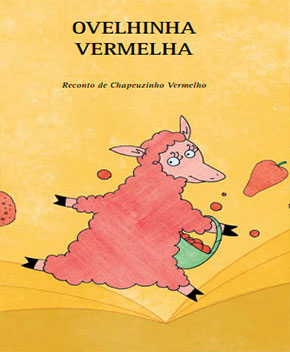 Capa do livro Ovelhinha Vermelha – Amália Simonetti