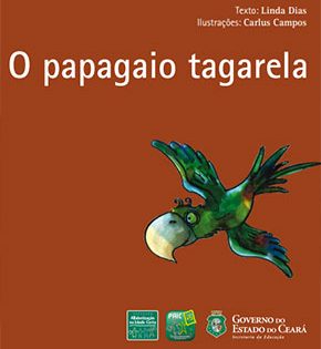Capa de O Papagaio Tagarela – Linda Dias