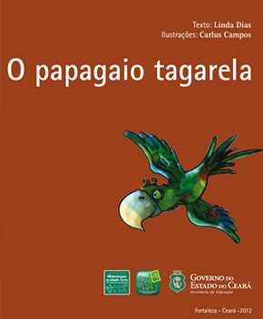 Capa do livro O Papagaio Tagarela – Linda Dias