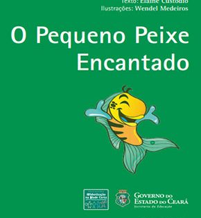 Capa de O Pequeno Peixe Encantado – Elaine Custódio