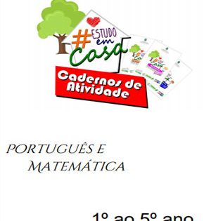 Capa de Caderno de Atividades: 1º ao 5º Ano (Vol.1)
