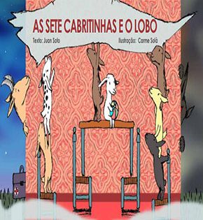 Capa de As Sete Cabritinhas e o Lobo – Juan Soto