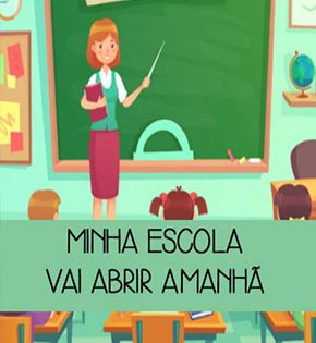Capa de Minha Escola Vai Abrir Amanhã – Maynara Abreu