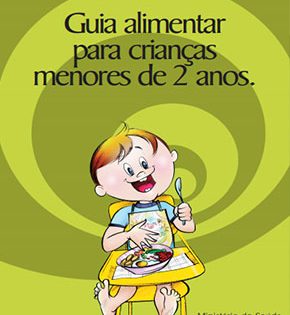 Capa de Guia Alimentar: Crianças Menores de 2 anos