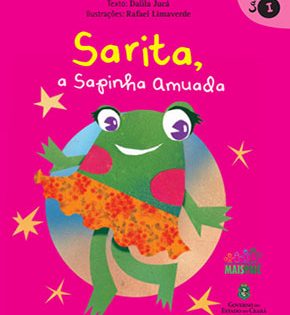 Capa de Sarita, a Sapinha Amuada – Dalila Jucá
