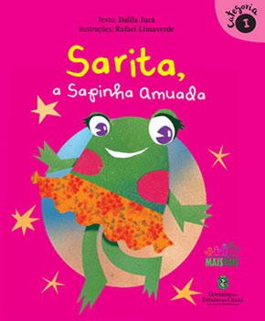 Capa do livro Sarita, a Sapinha Amuada – Dalila Jucá