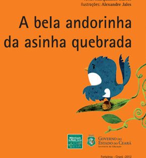 Capa de A Bela Andorinha da Asinha Quebrada – Marquinhos Barros