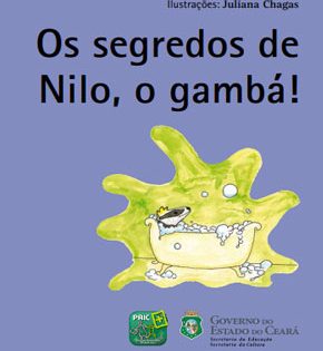 Capa de Os Segredos de Nilo, o Gambá! – Patrícia Barreira