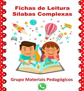 Capa de Alfabeto: Sílabas Complexas – Fichas de Leitura
