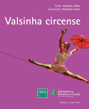 Capa do livro Valsinha Circense – Antonio Filho