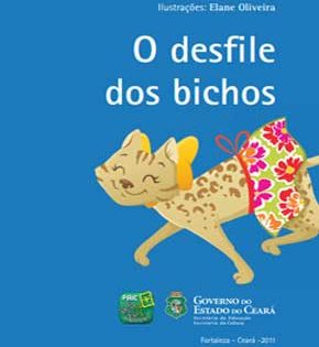 Capa de O Desfile dos Bichos – Elisabete Viana