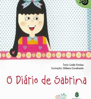 Capa de O Diário de Sabrina – Leide Freitas
