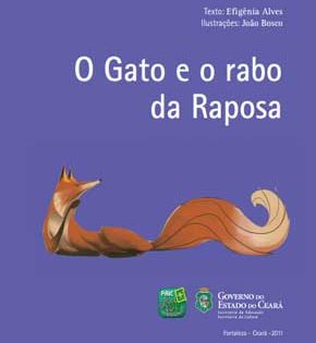 Capa de O Gato e o Rabo da Raposa – Efigênia Alves