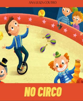 Capa do livro No Circo – Ana Luiza Coutro