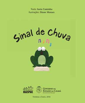 Capa do livro Sinal de Chuva – Iusta Caminha