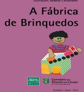 Capa de A Fábrica de Brinquedos – Ana Santiago