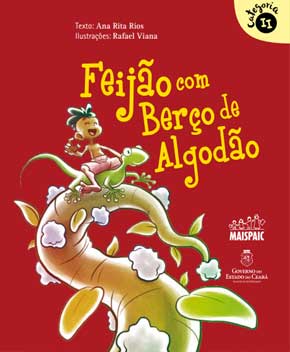 Capa do livro Feijão com Berço de Algodão – Ana Rita Rios