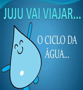 Capa de Juju Vai Viajar… o Ciclo da Água – Ana Cláudia Dias