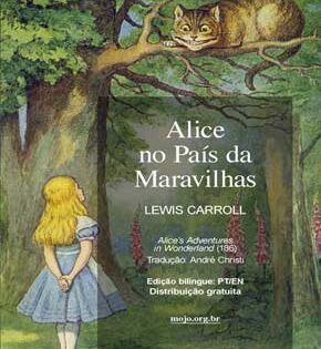 Capa de Alice no País das Maravilhas (Ed. Bilíngue) – Lewis Carroll