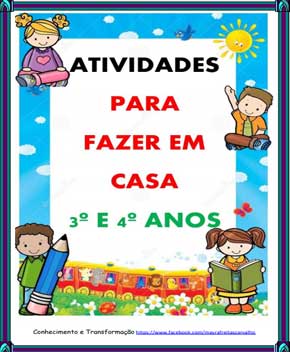 3º e 4º Anos – Caderno de Atividades
