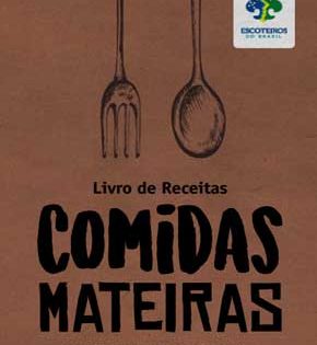 Capa de Receitas para Escoteiros: Comidas Mateiras