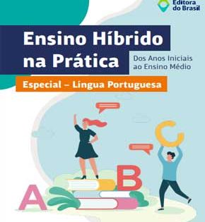 Capa de Ensino Híbrido na Prática – Língua Portuguesa