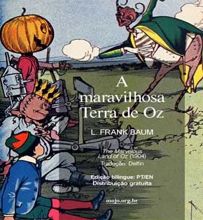Capa de A Maravilhosa Terra de Oz – L. Frank Baum