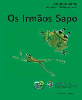 Capa do livro Os Irmãos Sapo – Dione Morais