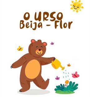 Capa de O Urso Beija-Flor – Carolina Rodrigues