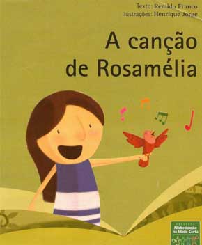 Capa do livro A Canção de Rosamélia –  Renildo Franco