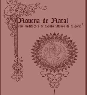 Capa de Novena de Natal com Meditações – Santo Afonso de Ligório