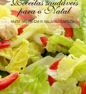 Capa de Receitas para o Natal – Saladas Saudáveis