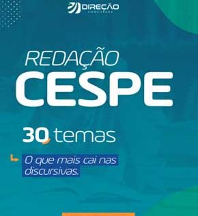 Capa de Redação CESPE – 30 Temas