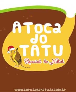 Capa do livro A Toca do Tatu – Especial de Natal