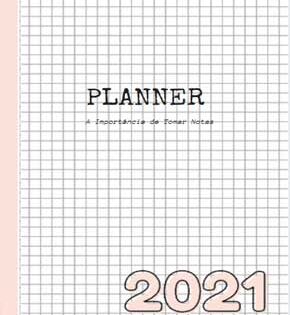Capa de Planner 2021 – Mensal, Semanal, Diário e Mais