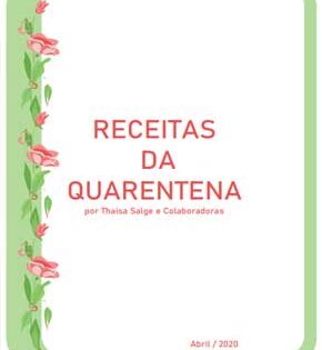 Capa de Receitas da Quarentena – Thaisa Salge