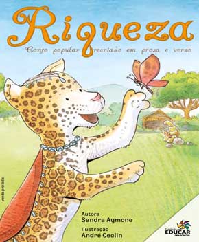 Capa do livro Riqueza – Sandra Aymone