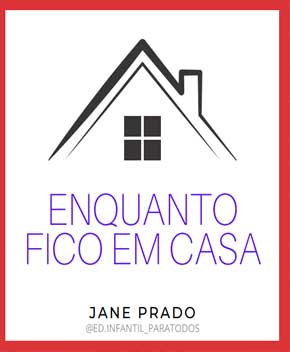 Capa do livro Enquanto Fico em Casa – Jane Prado