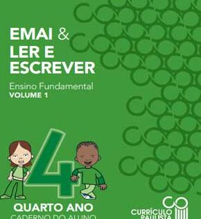 Capa de Ler e Escrever – 4º Ano – Caderno de Atividades