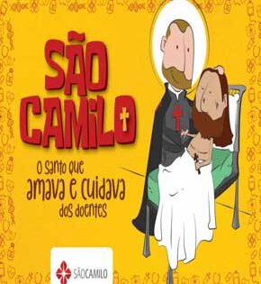 Capa de São Camilo – O Santo que Amava e Cuidava dos Doentes