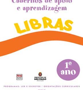 Capa de LIBRAS – 1º Ano – Ler e Escrever