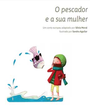 Capa do livro O Pescador e a Sua Mulher – Conto Europeu