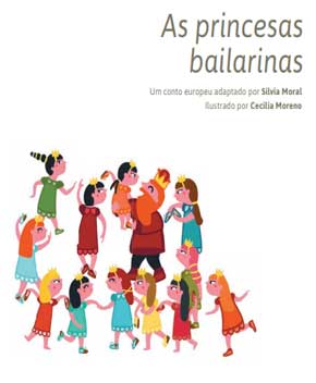 Capa do livro As Princesas Bailarinas – Sílvia Moral