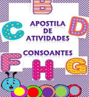 Capa de Aprenda Consoantes – 100 Atividades