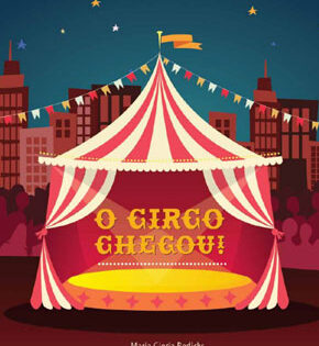 Capa de O Circo Chegou! – Maria Glória Bedicks