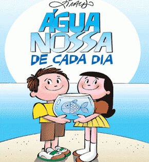 Capa de A Água Nossa de Cada Dia – Ziraldo