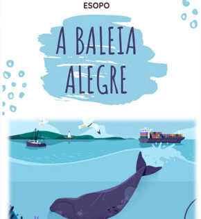 Capa de A Baleia Alegre – Esopo