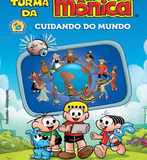 Capa de Cuidando do Mundo – Turma da Mônica
