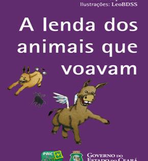 Capa de A Lenda dos Animais que Voavam – Felipe Neto